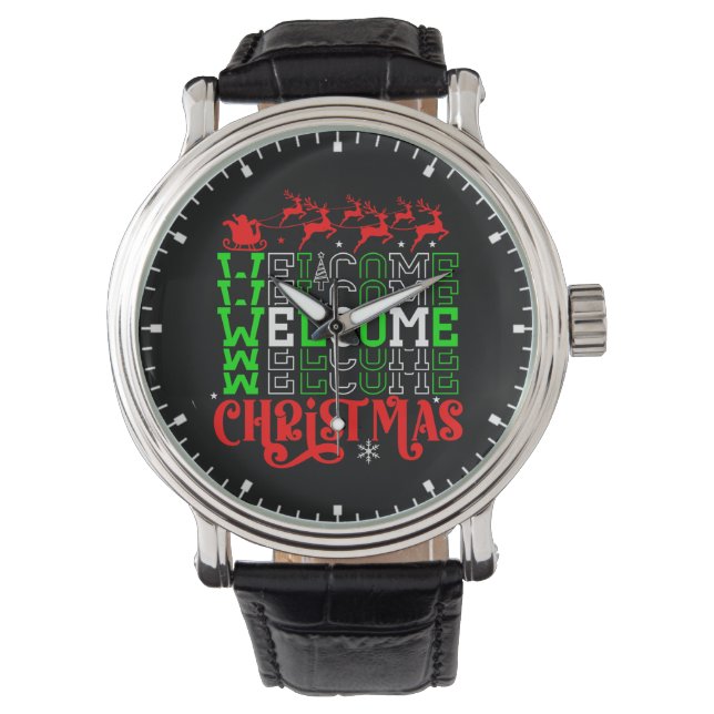 Welcome Christmas-84767 Watch (Front)