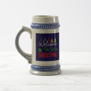 Welcome Christmas-84964 Beer Stein