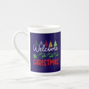 Welcome Christmas-84964 Bone China Mug