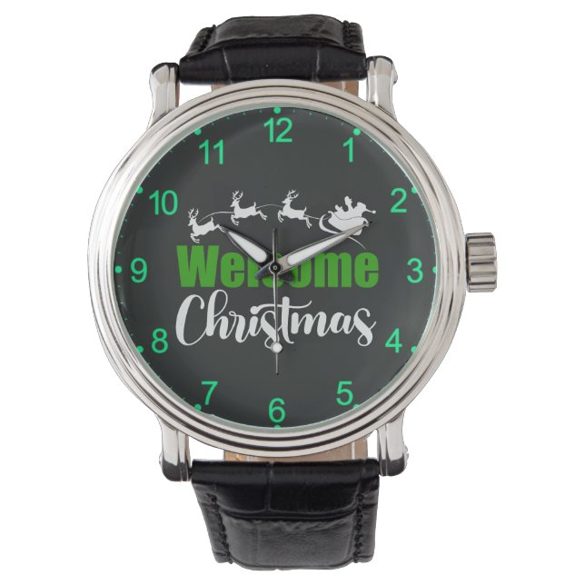 Welcome Christmas-85101 Watch (Front)