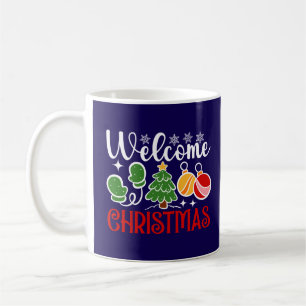 Welcome Christmas Coffee Mug