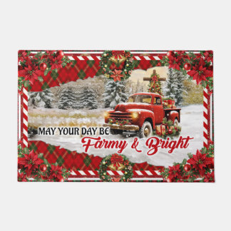 Welcome Christmas Doormat – Festive Holiday Welcom