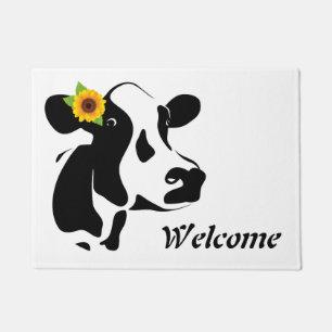 Welcome Cow Doormat
