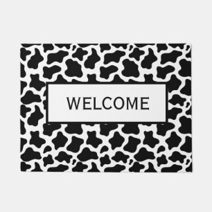 Welcome Cow Doormat