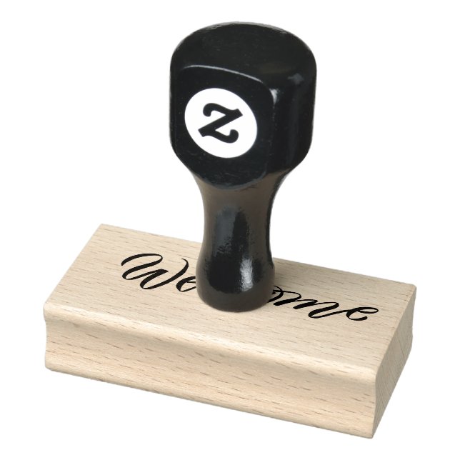 WELCOME craft Personalized rubber stamp (Stamp)