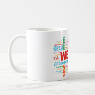 Welcome Different Languages Coffee Mug