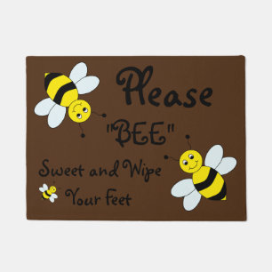 Welcome Door Mat/Bee's Doormat