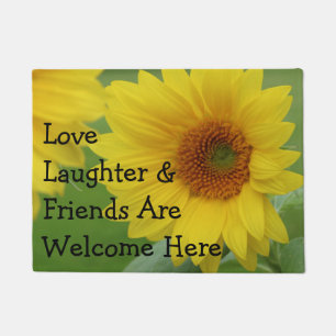 Welcome Door Mat/Sunflower Doormat