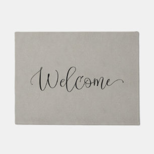 welcome doormat top layer