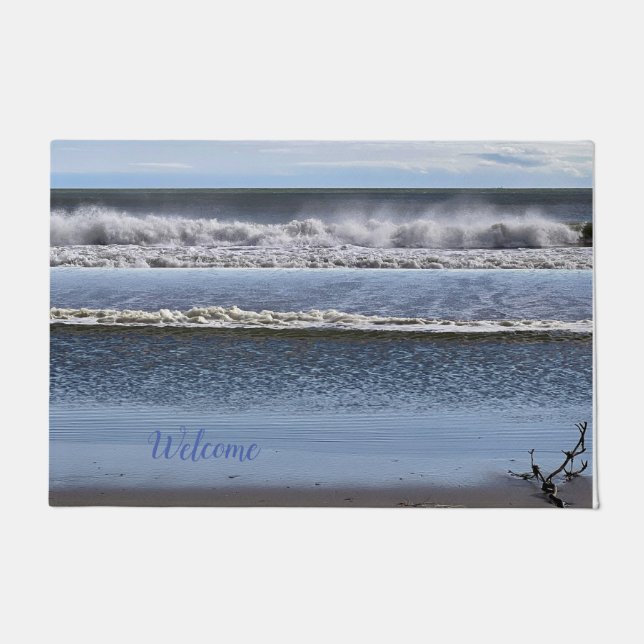 Welcome Doorway Mat for Coastal Homes (Front)