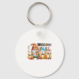 Welcome Fall Gnomes Classic T-Shirt.png Keychain