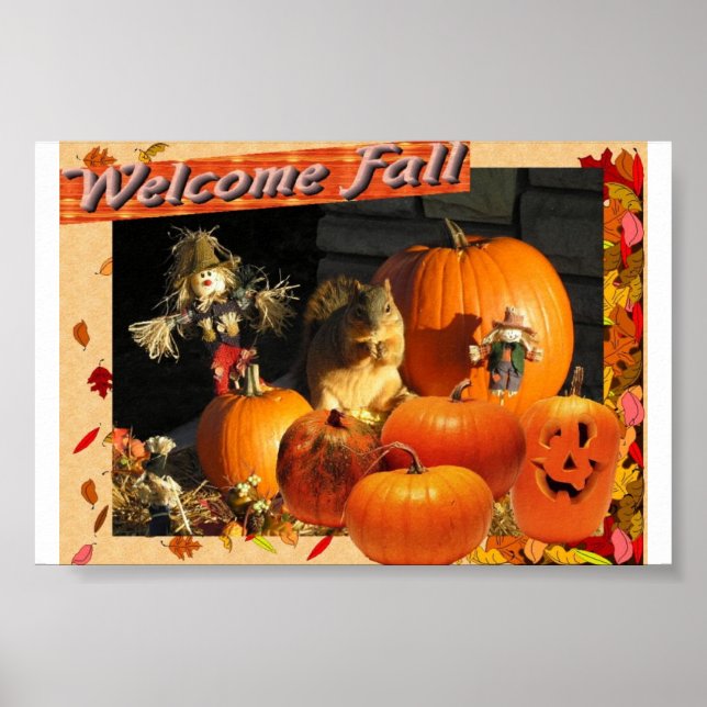 Welcome Fall Poster (Front)