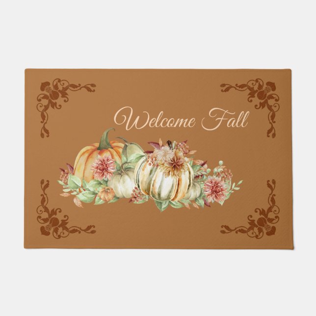 Welcome Fall | Seasonal Doormat (Front)