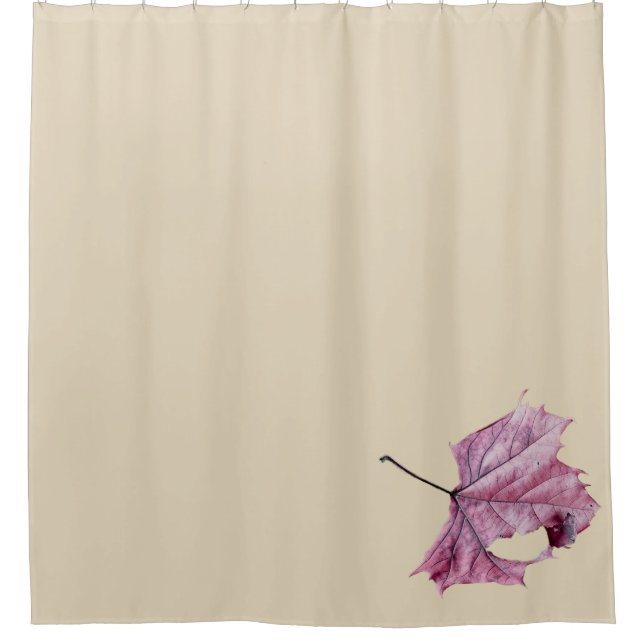 "welcome fall" SHOWER CURTAIN (Front)