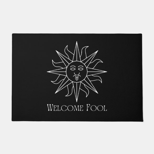 Welcome Fool Doormat (Front)