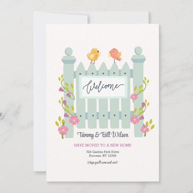 Welcome Gate Moving Announcement (Front)