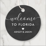 Welcome Gift Tag, Wedding Welcome Bag, Chalkboard Favour Tags<br><div class="desc">These are the perfect little gift tags. You can customize front and back text.</div>