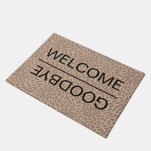 Welcome Goodbye Design Doormat