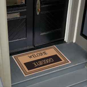 Welcome Goodbye Doormat