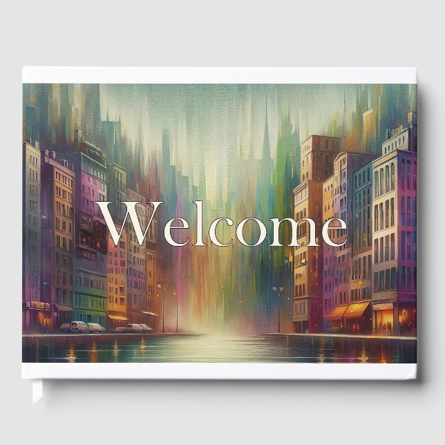 Welcome Guest Book (Front)