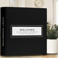 Welcome Guest Information Guide Book