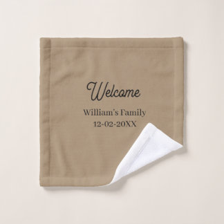 Welcome home add family name house inauguration 