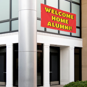 Welcome Home Alumni Banner