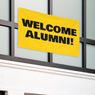 Welcome Home Alumni Banner