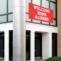 Welcome Home Alumni Banner