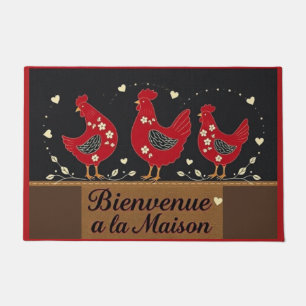 Welcome Home/Bienvenue à la Maison Doormat
