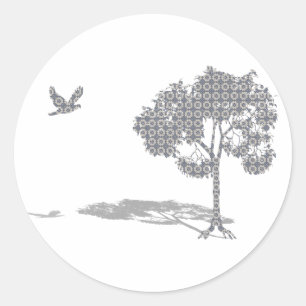 Welcome Home Classic Round Sticker