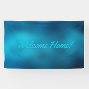 Welcome Home custom Vinyl Banner 3' x 5' Banner