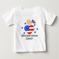 Welcome Home Daddy Stick Figure Baby