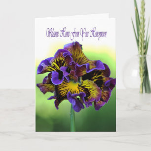 Welcome Home From Your Honeymoon Card