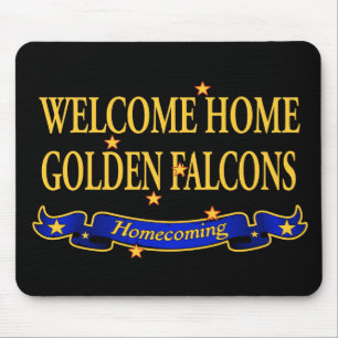 Welcome Home Golden Falcons Mouse Pad
