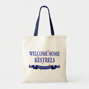 Welcome Home Kestrels Tote Bag
