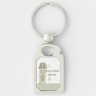 Welcome Home Keychain