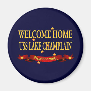 Welcome Home Lake Champlain Magnet