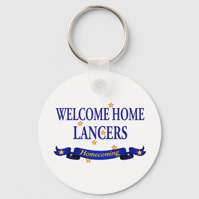 Welcome Home Lancers Keychain (Front)