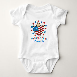 Welcome Home Mommy Baby Heart Bodysuit