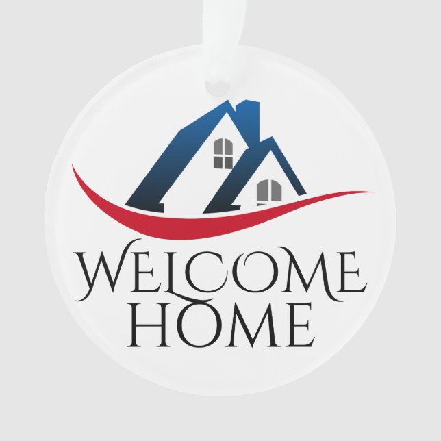 Welcome Home Ornament (Front)