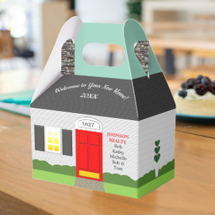 Welcome Home Personalized Housewarming Favor Box