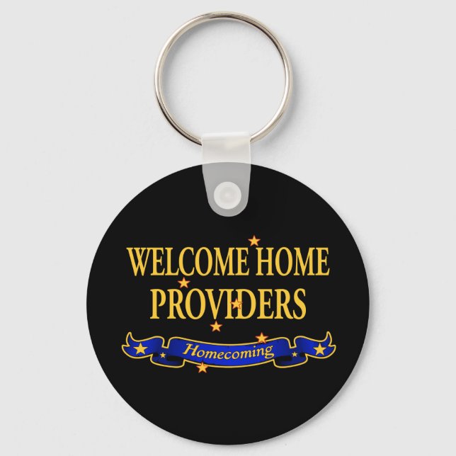 Welcome Home Providers Keychain (Front)
