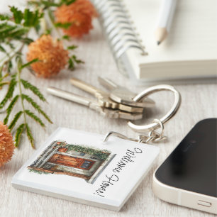 Welcome Home Real Estate Agent Gift Keychain