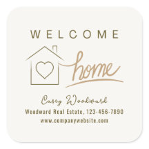 Welcome Home Real Estate Minimalist Chic Elegant