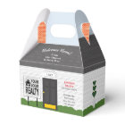 Welcome Home Realtor Logo New Home Gift Box