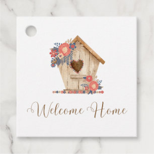 Welcome Home Realtor Personalized Favour Tags