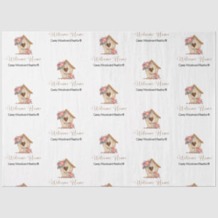 Welcome Home Realtor Personalized Tissue Paper