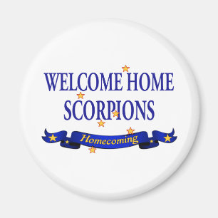 Welcome Home Scorpions Magnet