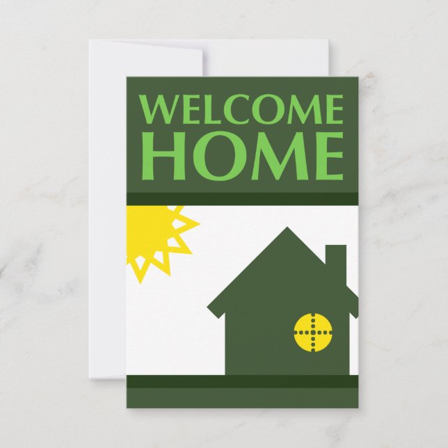 welcome home (shapes) invitation (Front)